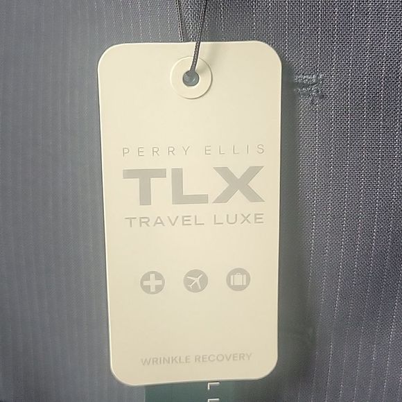 Men's Size Large Wrinkle Resistant Perry Ellis Suit Vest - Picture 5 of 6